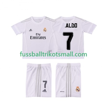 Fußballtrikots Real Madrid Cristiano Ronaldo 7 2015 2016 Retro Kinder Kurzarm Heimtrikotsatz kaufen